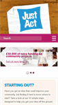 Mobile Screenshot of justact.org.uk